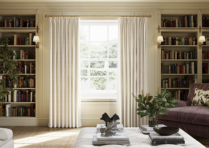 Noble Stripe, Scuffs - Made to Measure Curtains - Image 3